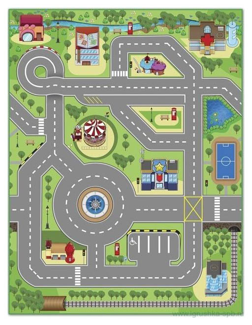 

Интерактивная игра KNOPA 657035 Твой город 3D 90x120 см