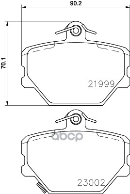 

Тормозные колодки HELLA PAGID/BEHR 8DB355008721