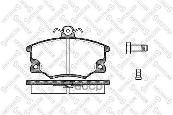 

Комплект тормозных колодок Stellox 157004SX