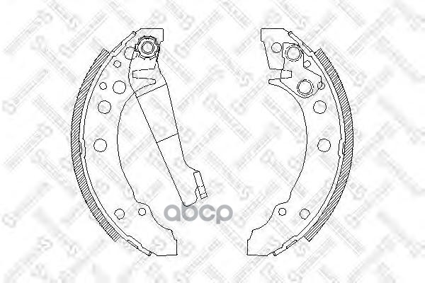 

Комплект тормозных колодок Stellox 056100SX