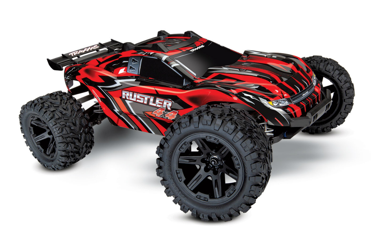 фото Радиоуправляемая машинка traxxas rustler 4x4 1:10 (tra67064-1)