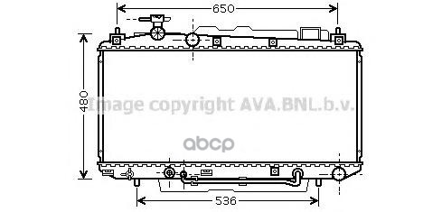 фото Радиатор охлаждения ava quality cooling to2306