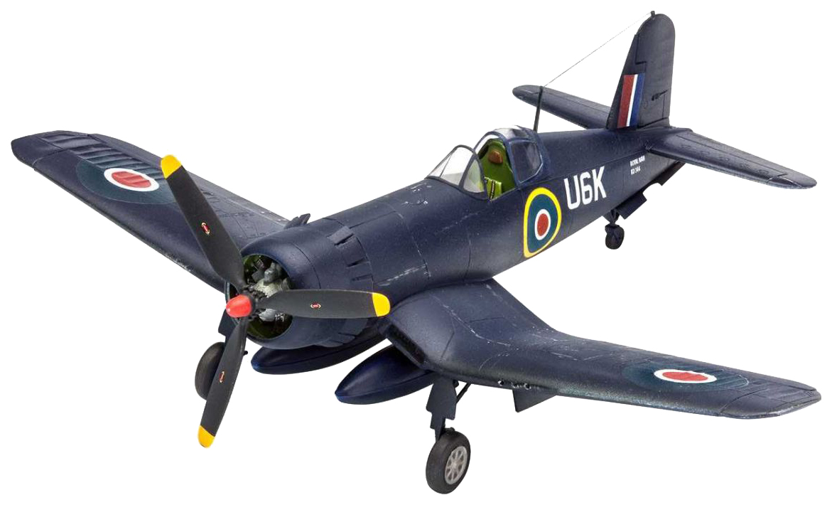 фото Модели для сборки revell палубный истребитель fau-1b corsair royal navy 1:72