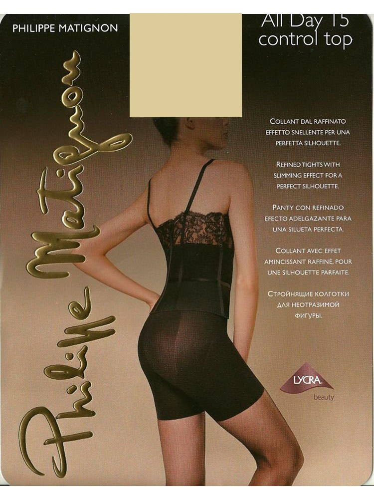 

Колготки женские Philippe Matignon ALL DAY телесные 4 (L), ALL DAY