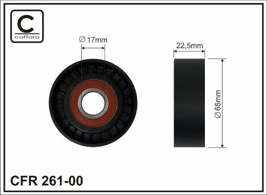 

Натяжной ролик CAFFARO 261-00