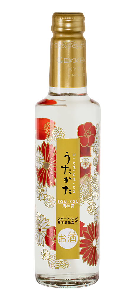 фото Саке gekkeikan, utakata sparkling sake, 5 %, 290 мл