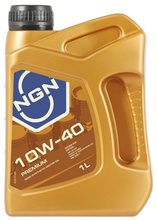 Моторное масло NGN Premium 10W40 1л