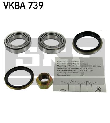 фото Комплект подшипника ступицы колеса skf vkba 739