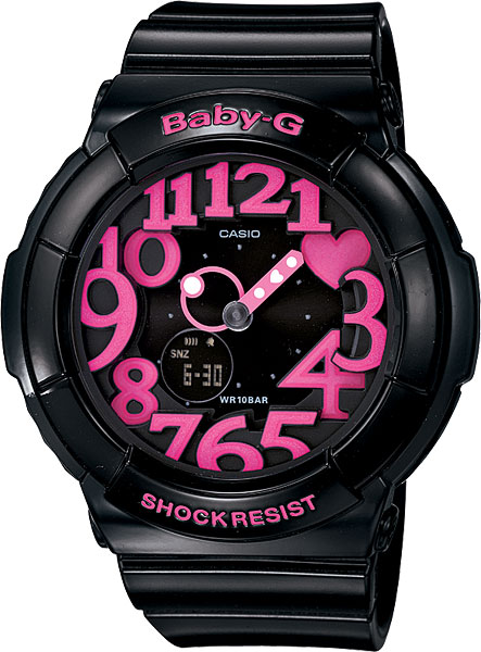 фото Наручные часы кварцевые женские casio baby-g bga-130-1b