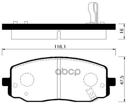 

Тормозные колодки HSB HP1025
