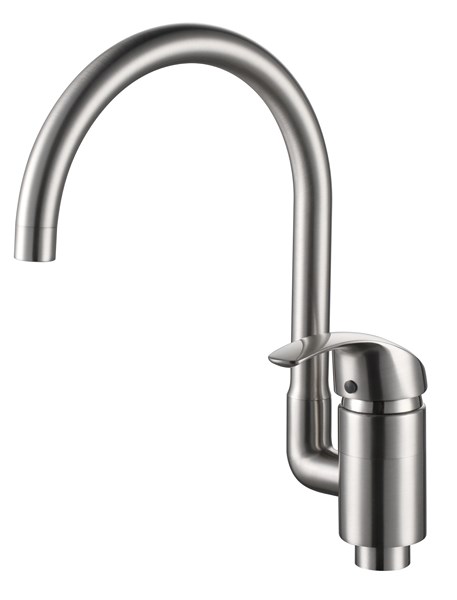 фото Смеситель для кухни kaiser nova 23044-5 silver