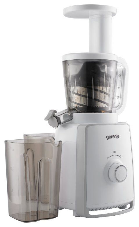

Соковыжималка шнековая Gorenje JC150FW white, JC150FW