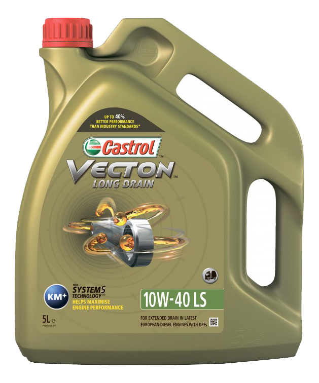 фото Моторное масло castrol vecton long drain e7 5w30 5 л