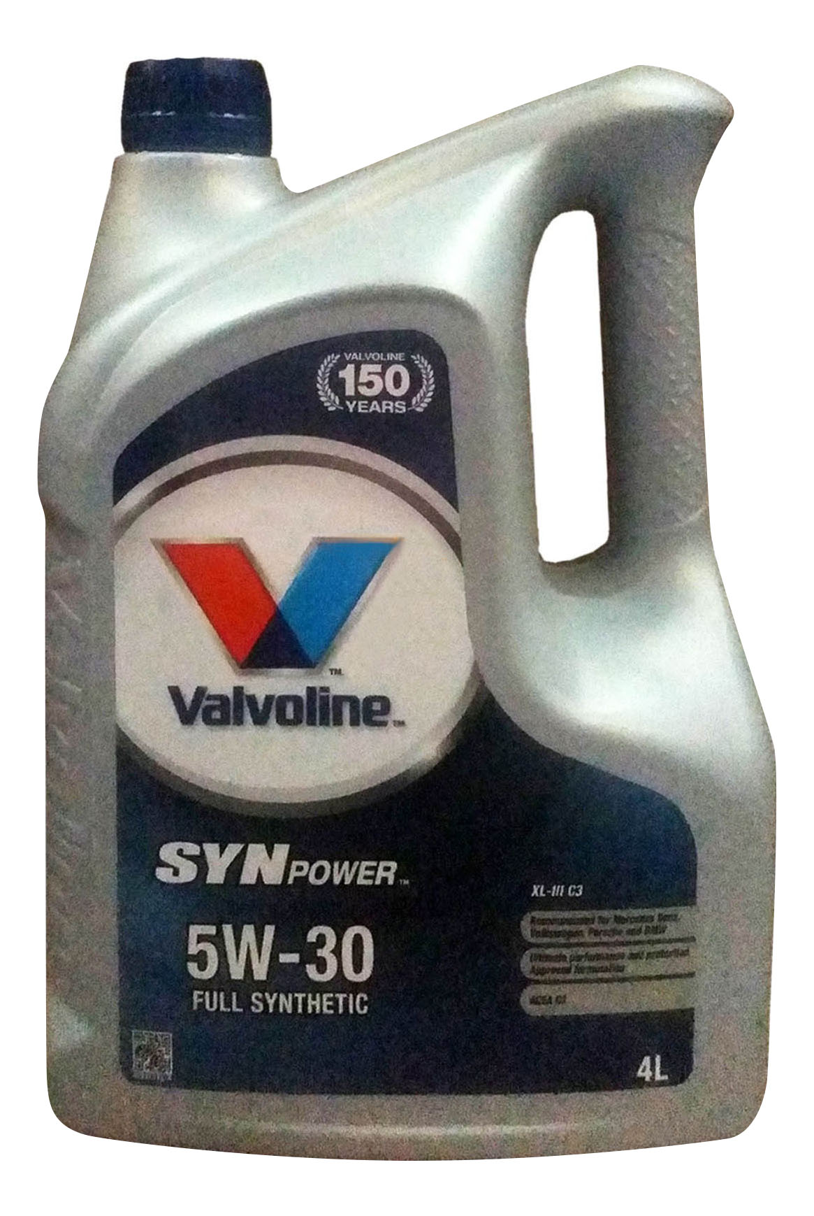 фото Моторное масло valvoline synpower xl-iii sae 5w-30 4л