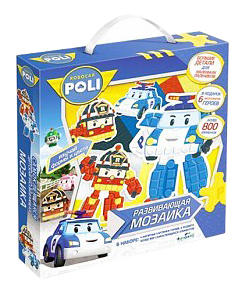 

Мозаика Origami Robocar Poli Развивающая мозаика, Robocar Poli Развивающая мозаика