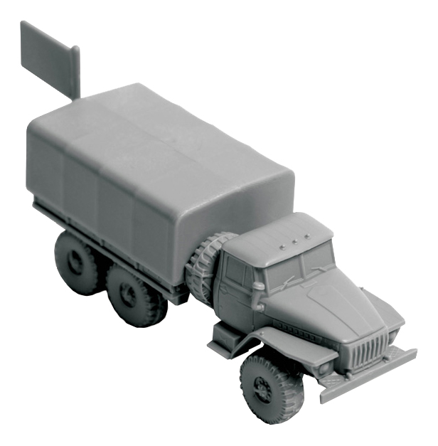 Советский армейский грузовик Zvezda УРАЛ 4320 wl toys радиоуправляемый советский военный грузовик урал