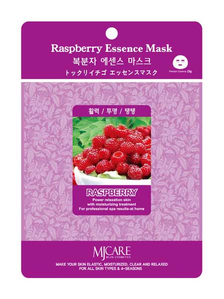 

Маска для лица MJ CARE Raspberry essence Mask 23 г, raspberry essence Mask