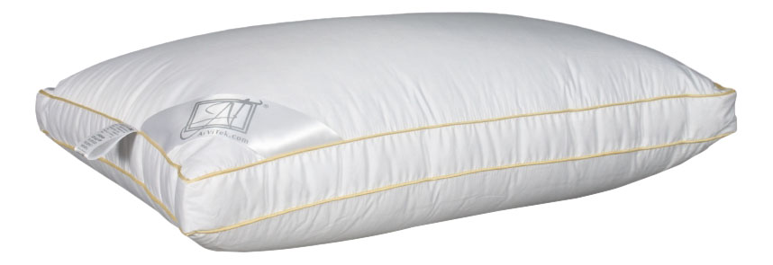Подушка для сна АльВиТек пух гусиный 65x65 см