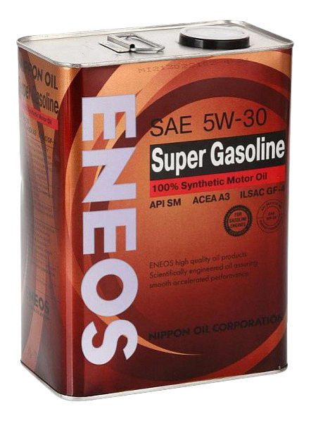 

Моторное масло Eneos Super Gasoline SM 5W30 4 л, Super Gasoline SM