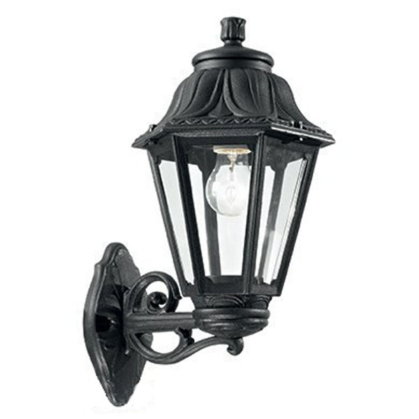 фото Настенный светильник ideal lux anna anna ap1 big nero