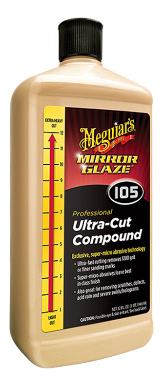 фото Полироль абразивная meguiar's ultra cut compound m10532 0,945 л