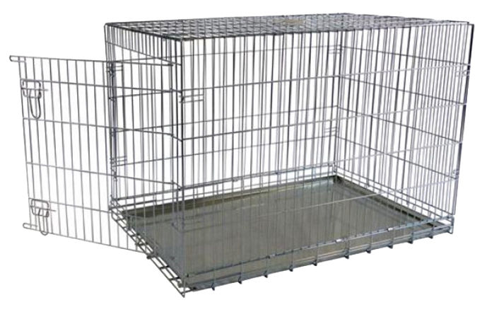 

Клетка для собак Papillon 107x68x75, 107x68x75 металлическая с 1 дверкой