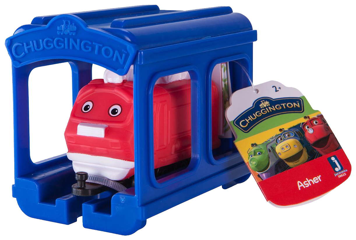 

Гараж игрушечный Jazwares Chuggington Паровозик Ашер