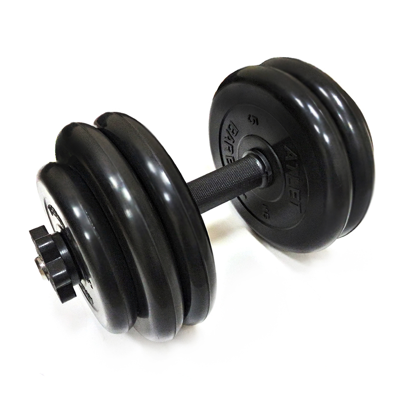 Разборная гантель MB Barbell MB-FdbM25 1 x 26,5 кг, черный