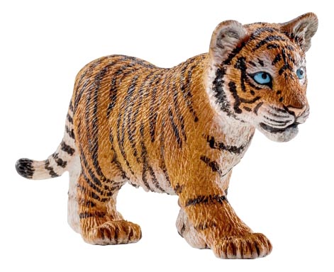 фото Фигурка wild life тигренок schleich 14730