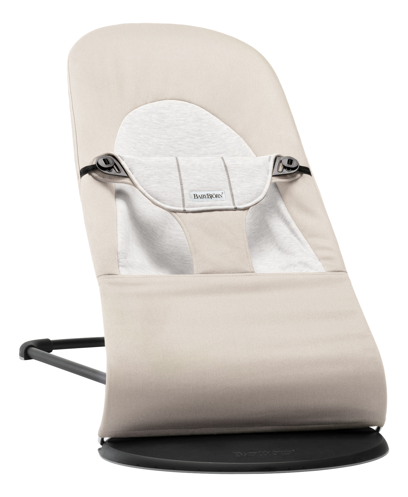 Шезлонг детский Balance Soft бежевый с серым Babybjorn 50,83