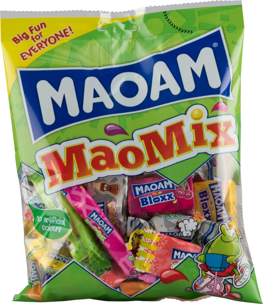 

Конфеты жевательные Maoam maomix со вкусом фруктов и колы 250 г