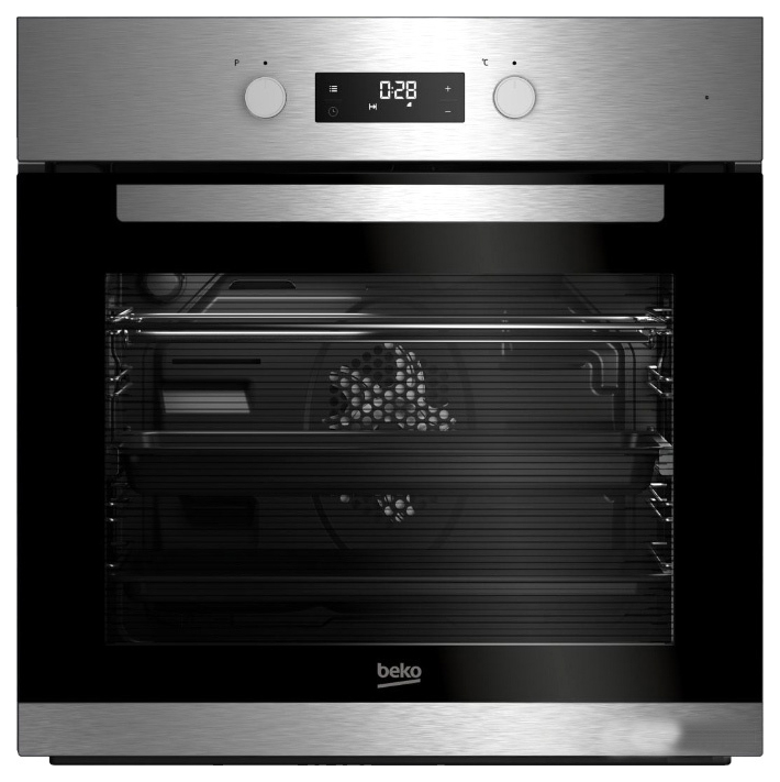 фото Встраиваемый электрический духовой шкаф beko bie22301x silver