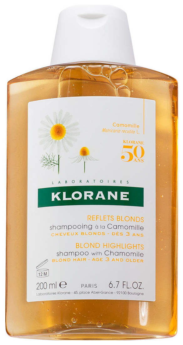 Купить Шампунь Klorane С ромашкой для светлых волос 200 мл
