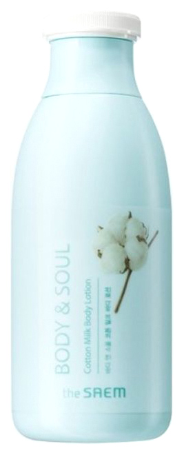 Гель молочный для душа The Saem Body & Soul Cotton Milk 300 мл