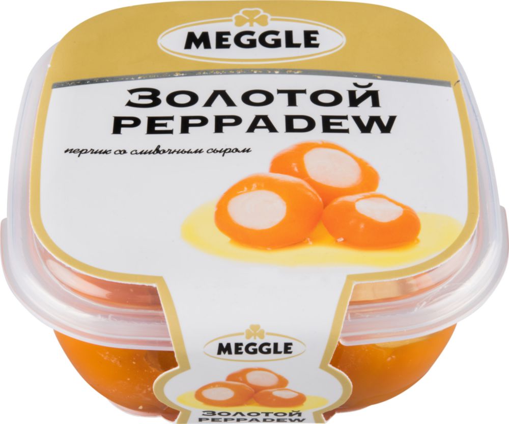 Перчик золотой peppadew Meggle со сливочным сыром 210 г