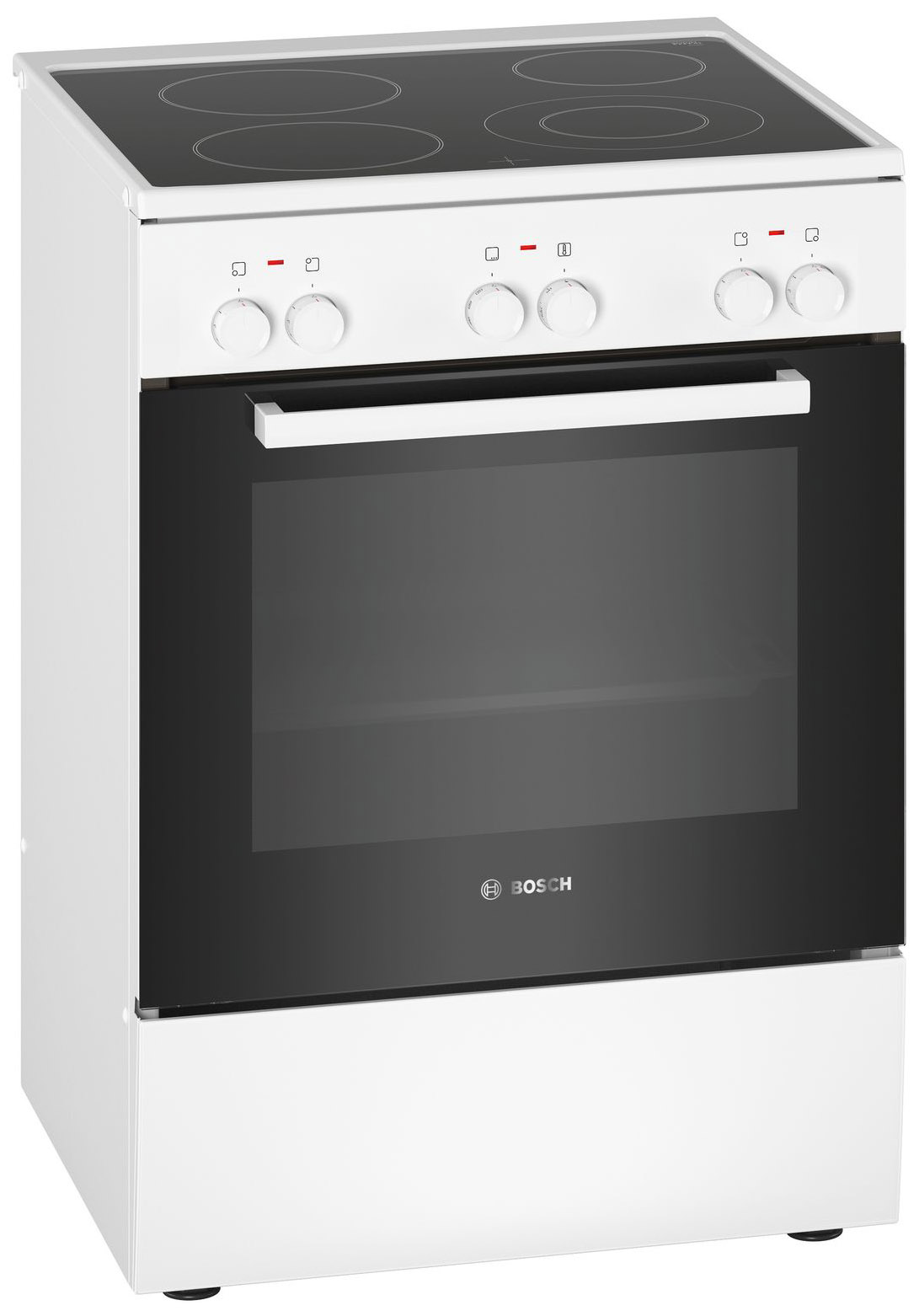 фото Электрическая плита bosch hkl090120 white