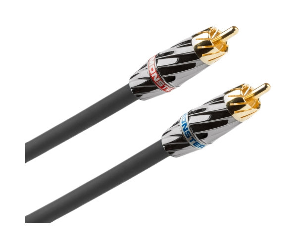 фото Кабель monster rca - rca 3м black (140770-00)
