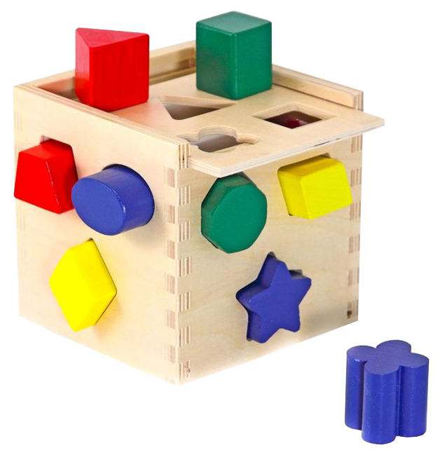 

Развивающая игрушка Melissa and Doug Сортировочный куб, Сортировочный куб
