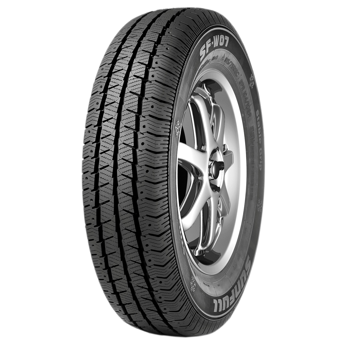 Шины Sunfull SF-W07 185/75 R16 102R  Шипованные