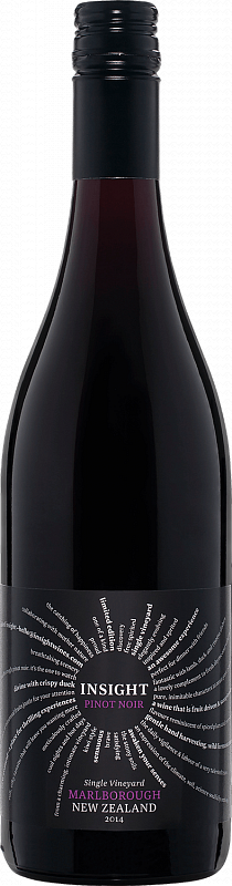 Красное вино Вино Insight Single Vineyard Pinot Noir Marlborough