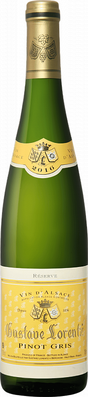 

Вино Pinot Gris Reserve Alsace AOC Gustave Lorentz