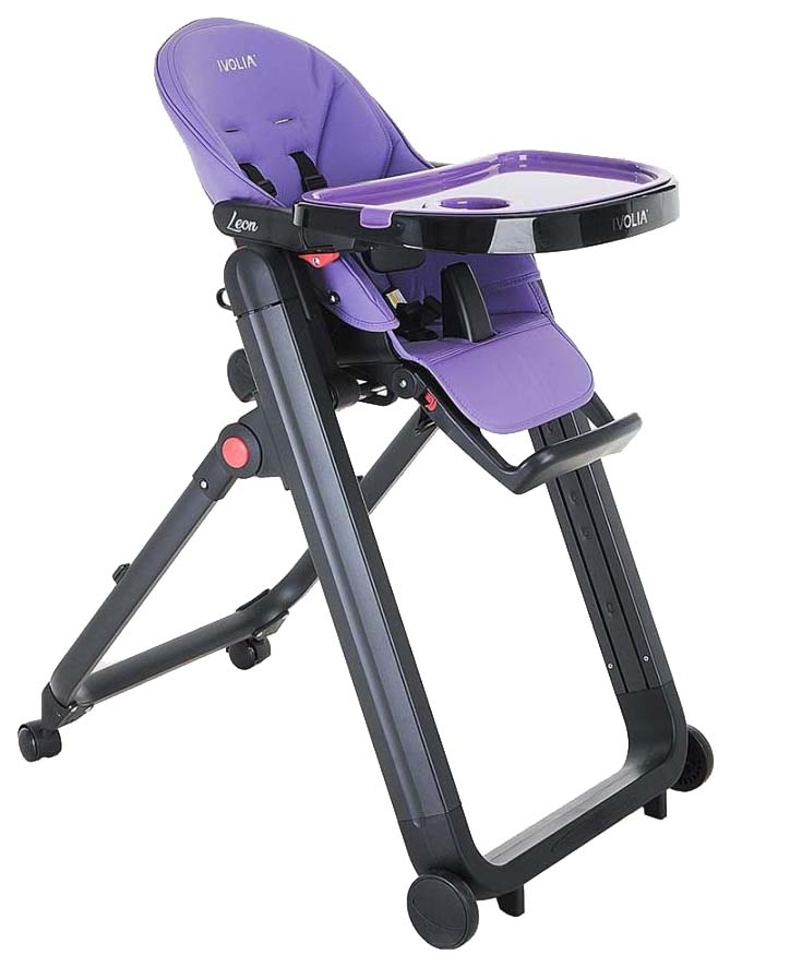 IVOLIA Стул для кормления LEON Purple/Фиолетовый