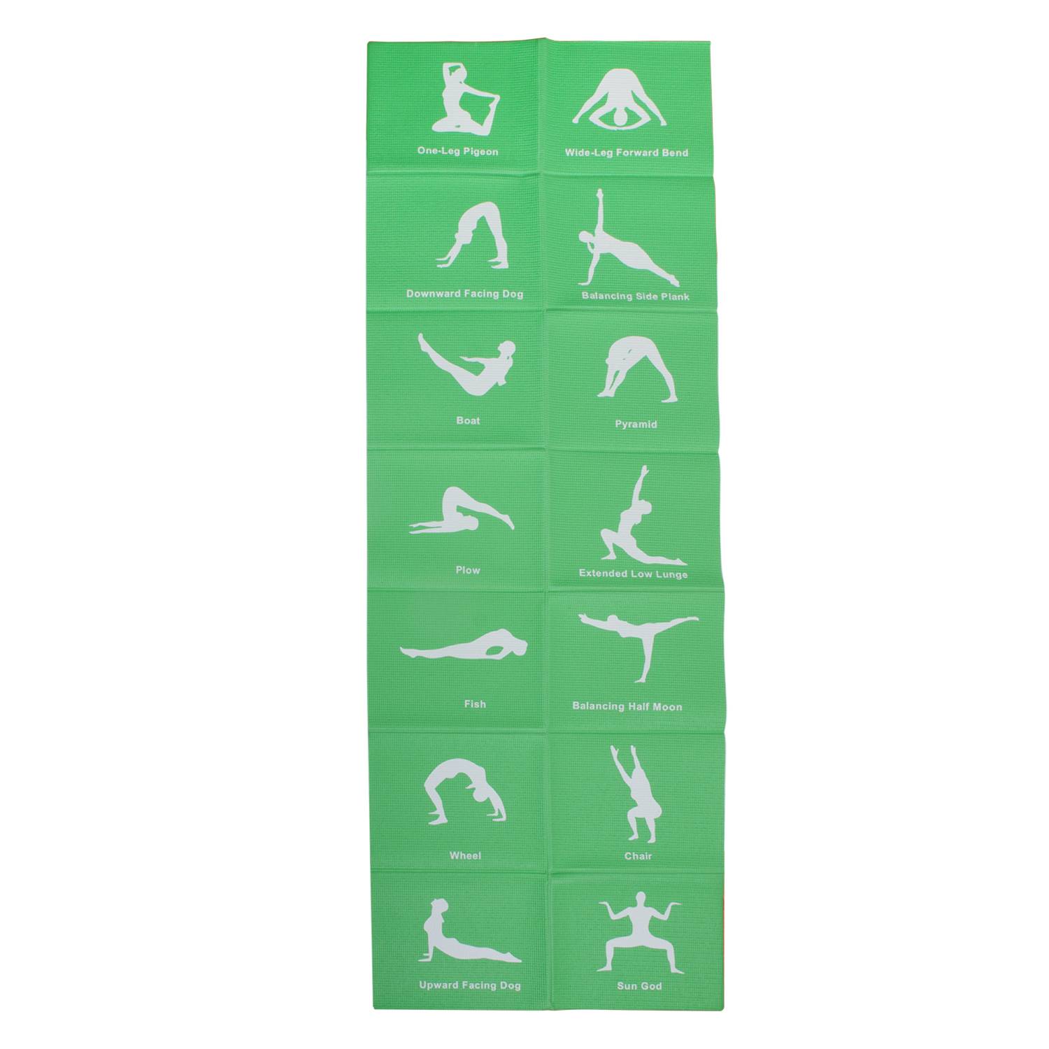 фото Коврик гимнастический body form bf-ym06 173*61*0,4 см. (зеленый)