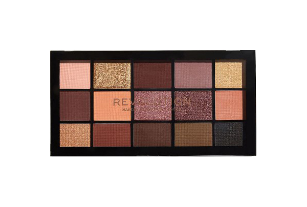 фото Тени для век makeup revolution re-loaded palette velvet rose