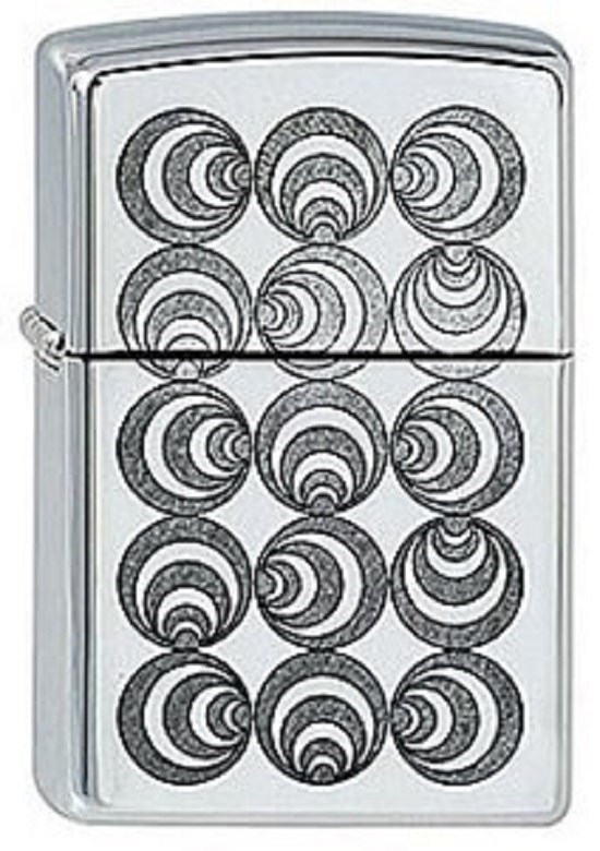 

Бензиновая зажигалка Zippo Art Deco 1 253 High Polish Chrome, Art Deco 1 253