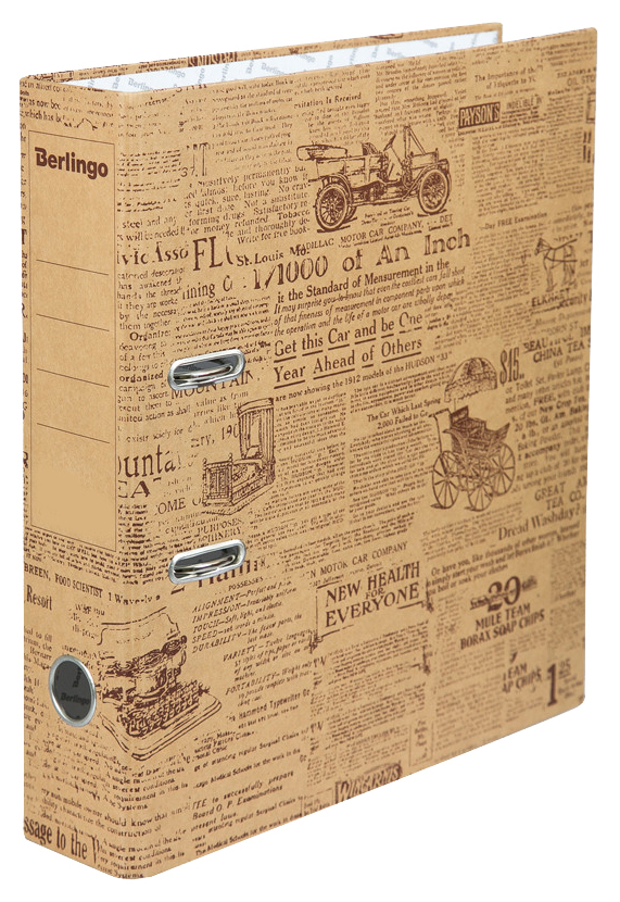 

Папка-регистраторы Berlingo Newspaper ATk_70401 А4, Коричневый