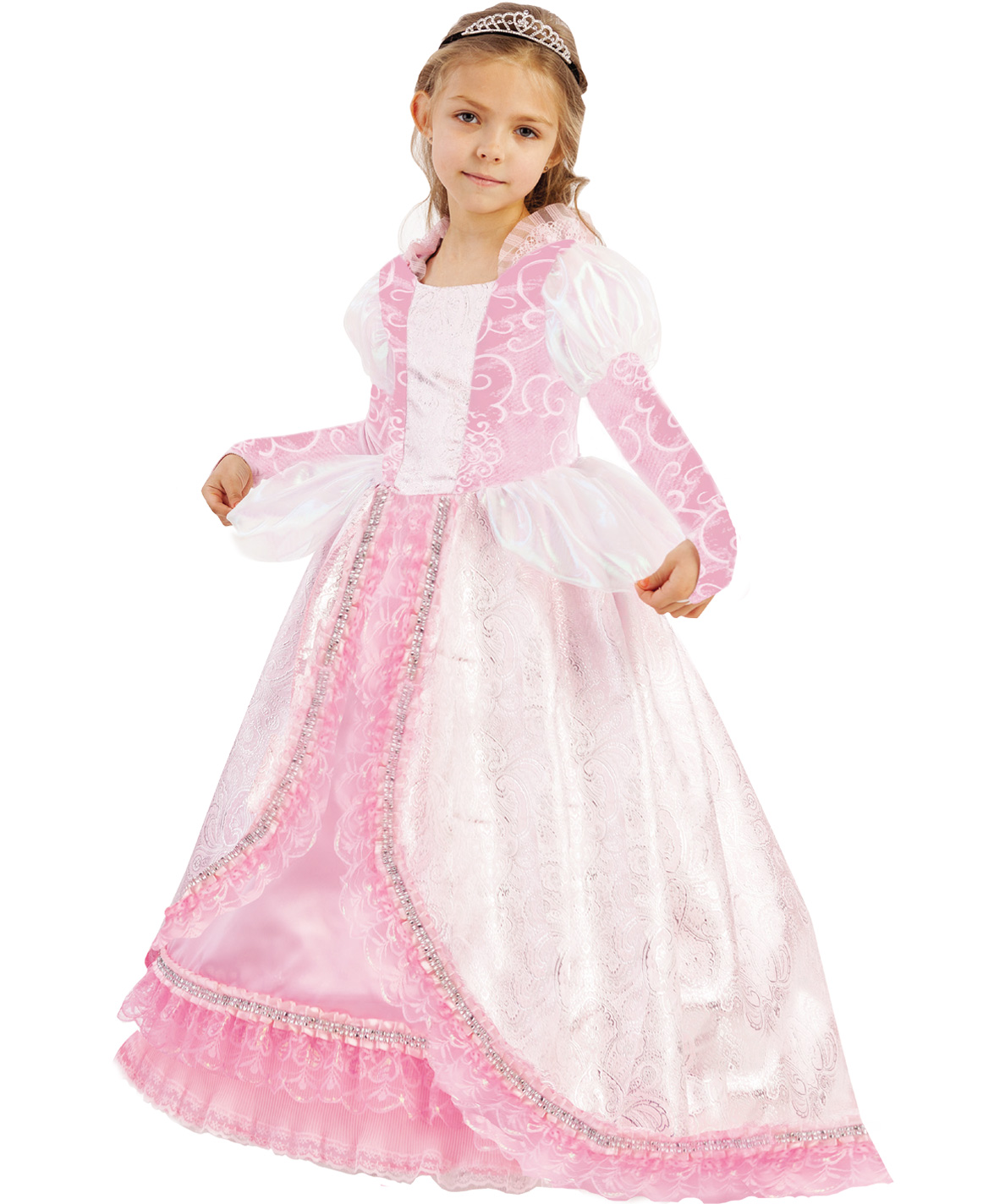 Карнавальный костюм Батик Принцессы Дисней; Золушка, цв. розовый р.116 orle...