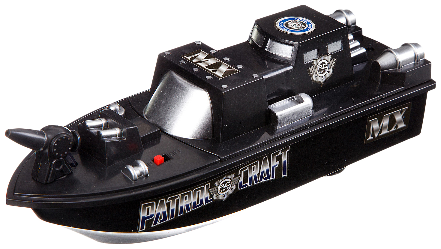 

Катер Bondibon Наше Лето Patrol Craft ВВ2896, Черный