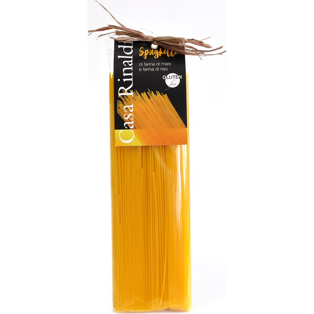 Паста Casa Rinaldi спагетти без глютена из кукурузной и рисовой муки 500 г
