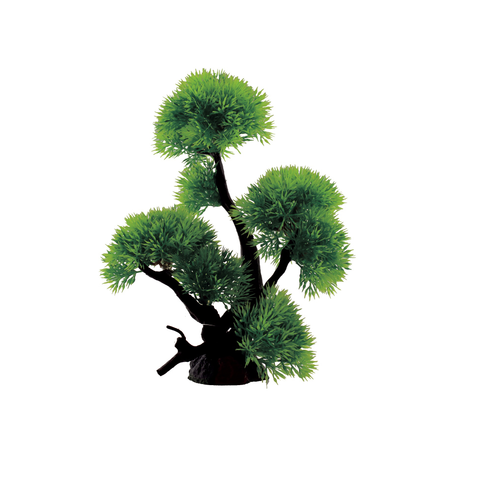 фото Искусственное растение для аквариума artuniq riccia on bonsai 24, пластик